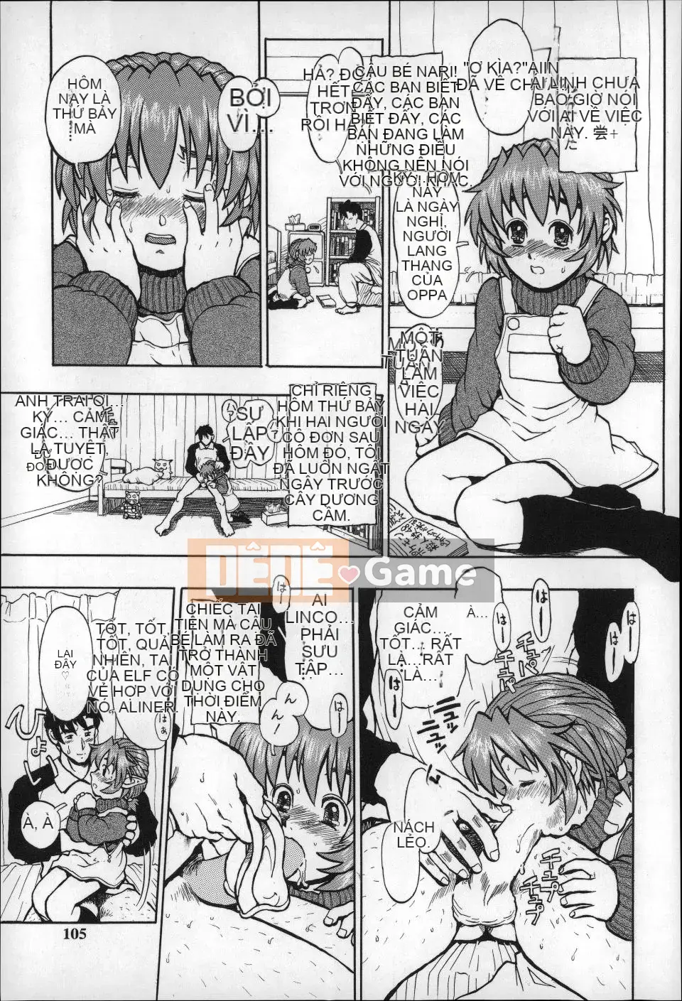 (Seinen Comic) [Minasuki Popuri] Đừng nhìn người lớn!