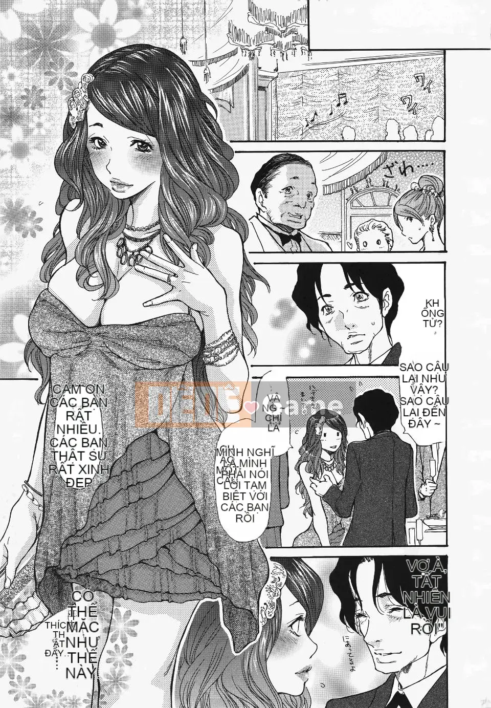 [Aoi Hitori, Izayoi Seishin & Yamasaki Masato] Biến thái ~Bữa tiệc sex của vợ người nổi tiếng~