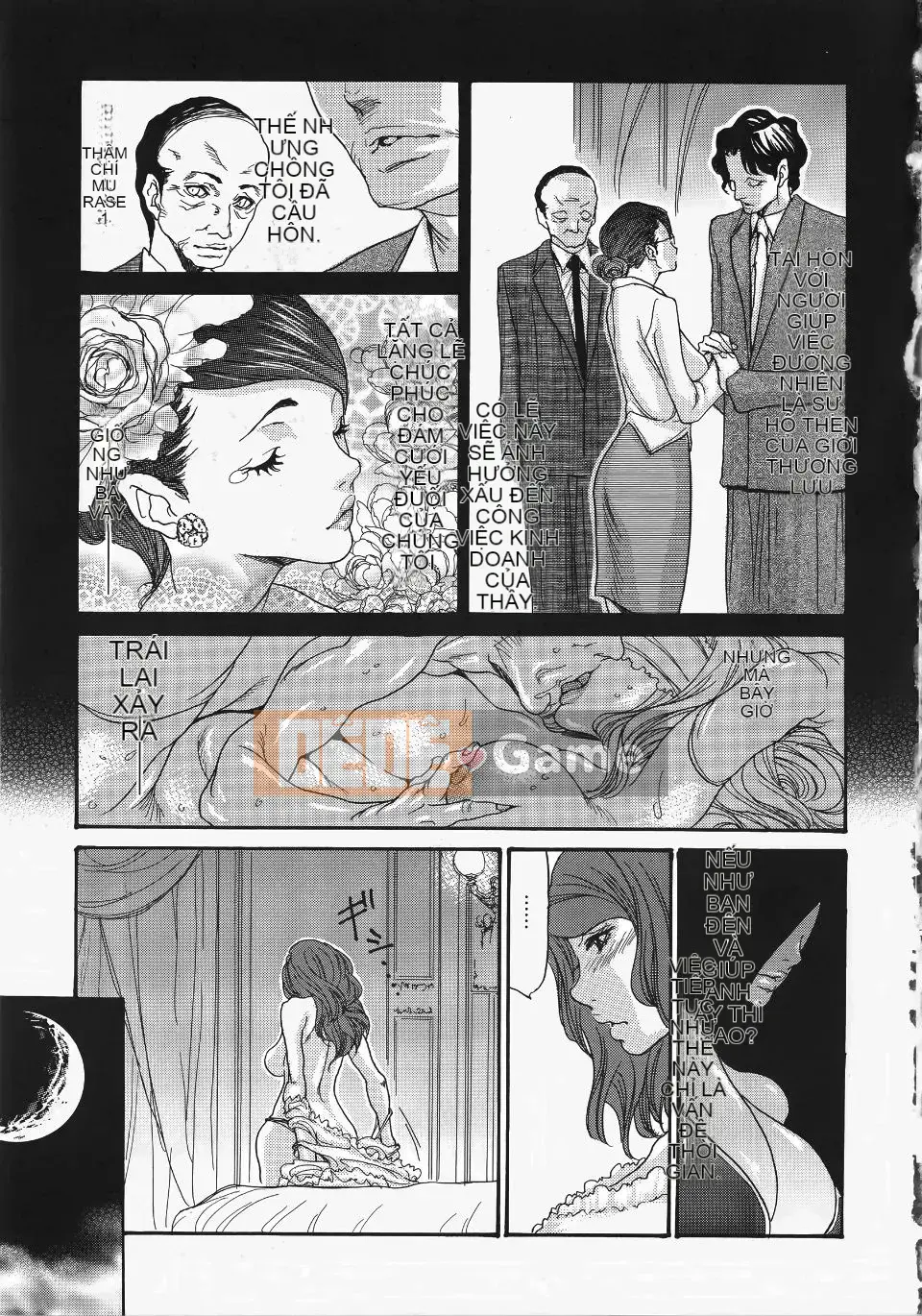 [Aoi Hitori, Izayoi Seishin & Yamasaki Masato] Biến thái ~Bữa tiệc sex của vợ người nổi tiếng~