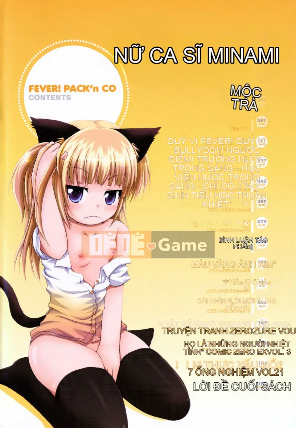 [Lời bài hát Fujisaka] FEVER!