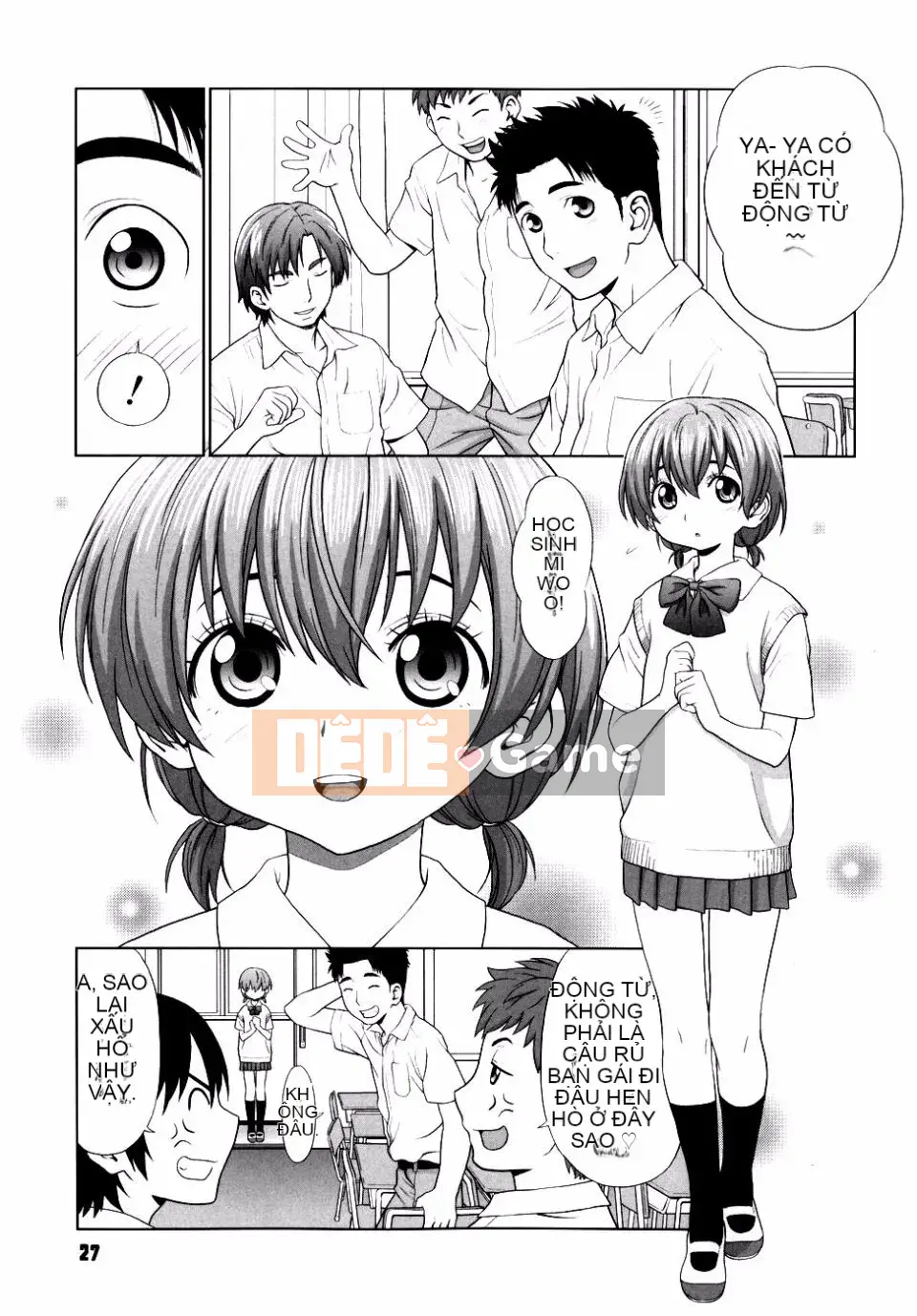 [Yarii Shichigosanta] Tình yêu sau giờ học