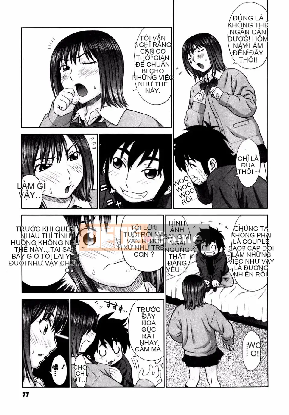 [Yarii Shichigosanta] Tình yêu sau giờ học