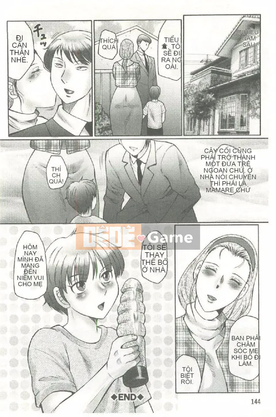 [Fukusen Club] Mẹ cương cứng, con trai ướt