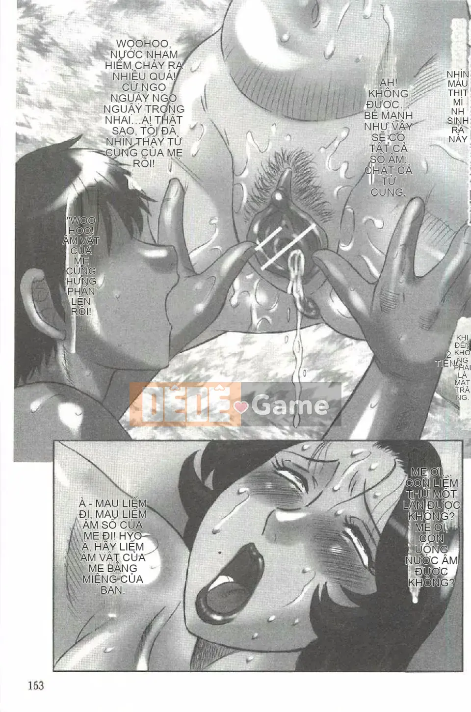 [Fukusen Club] Mẹ cương cứng, con trai ướt