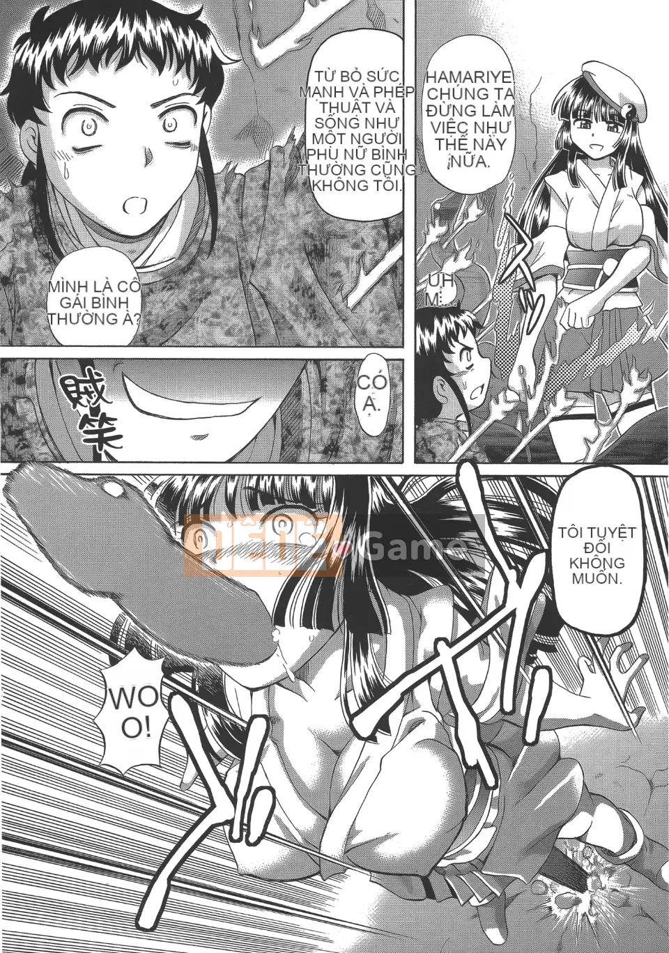 [Hayano Yuji] TS Witch Rie x Norn (Ma nữ tình dục)