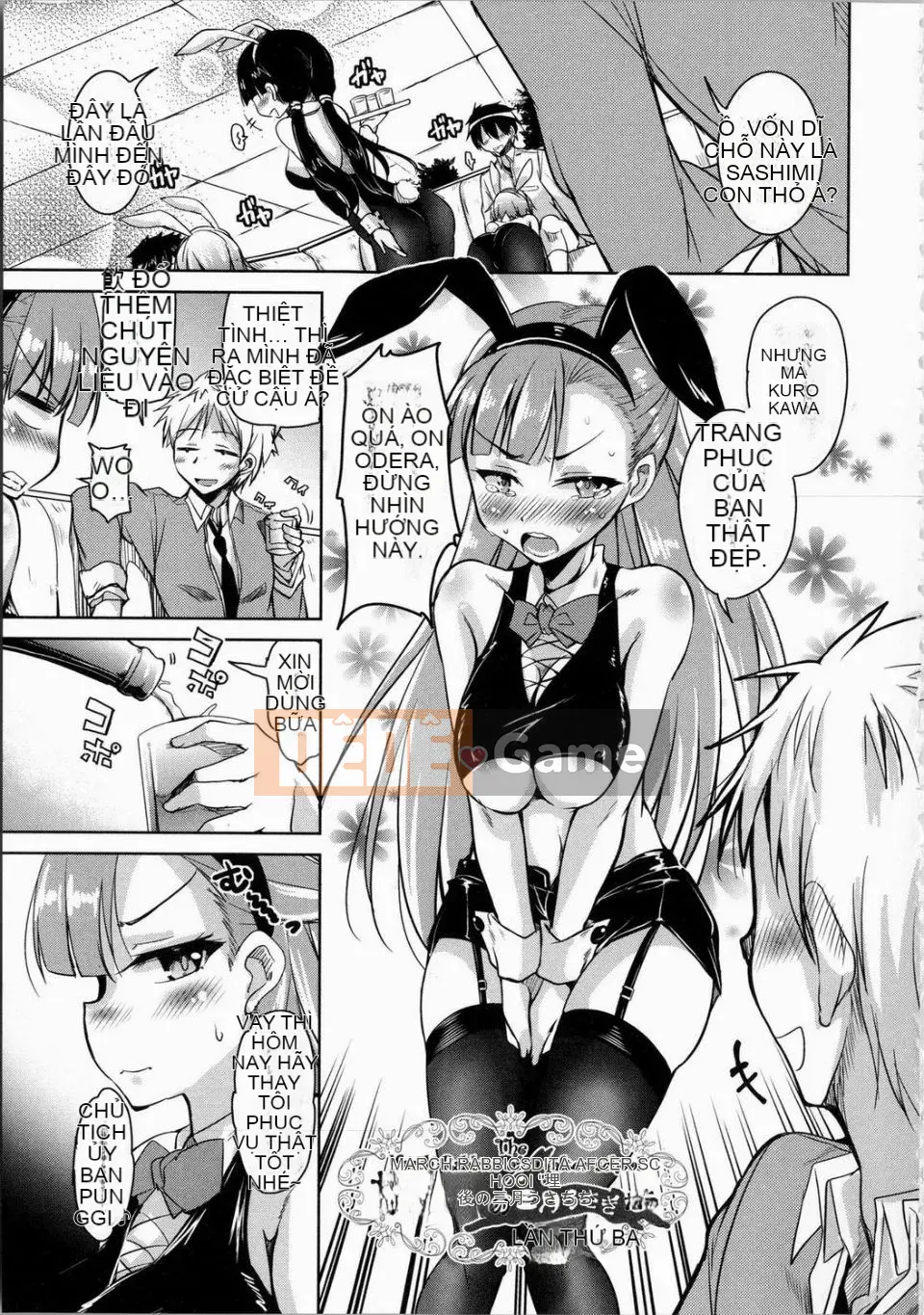 [Narusawa Kei] Những chú thỏ tháng ba sau giờ học