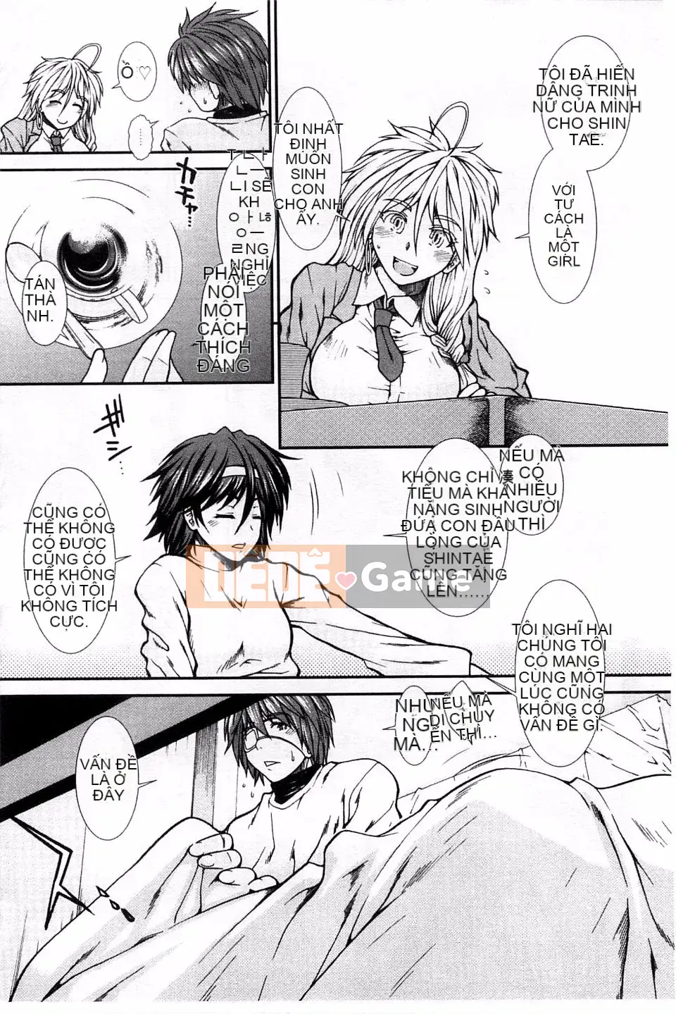 [Fuyu Ariga] [Tử cung] Xin tinh trùng