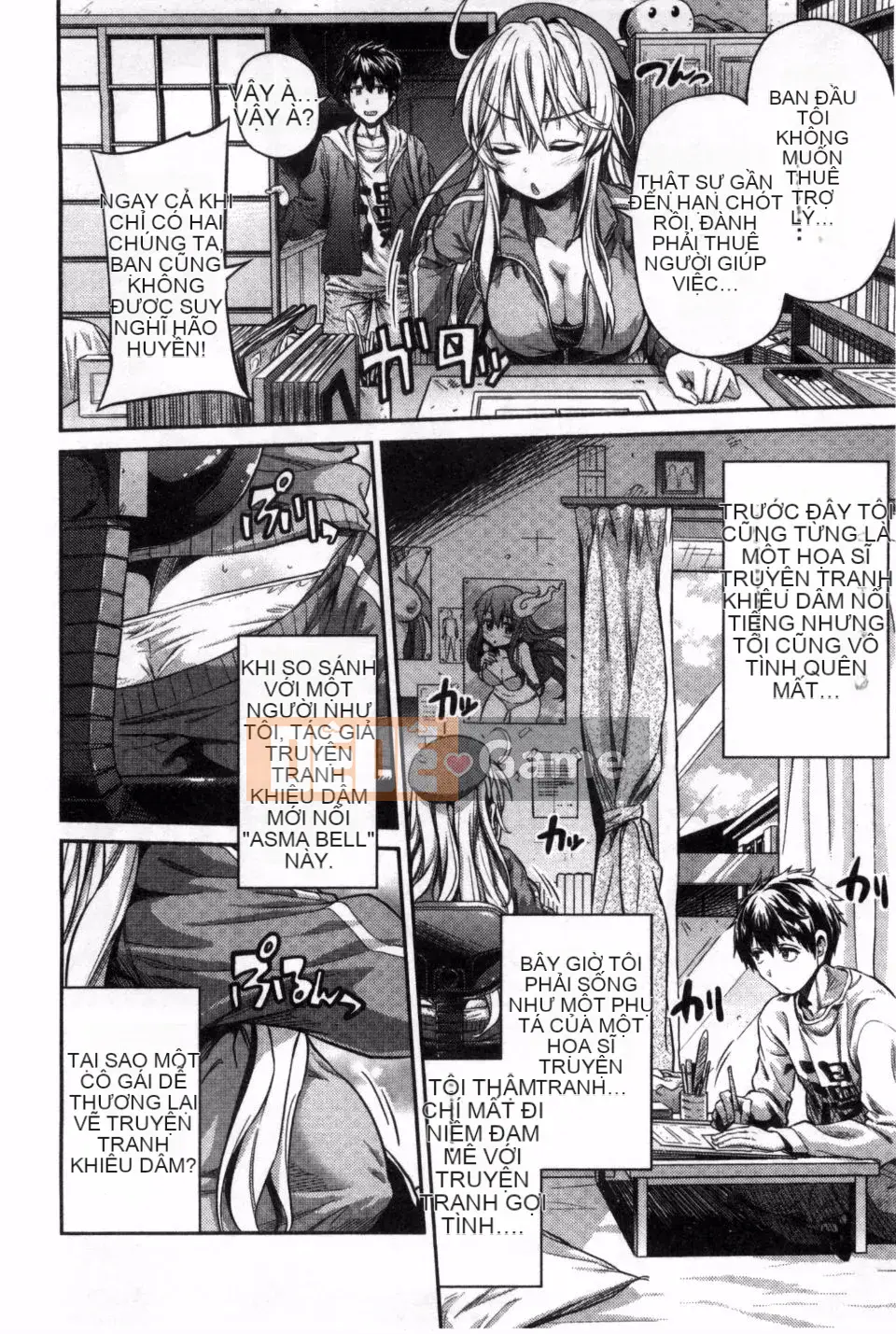 [Higetsu Neko] Man x Koi Một câu chuyện tình yêu bắt đầu bằng một bộ truyện tranh khiêu dâm