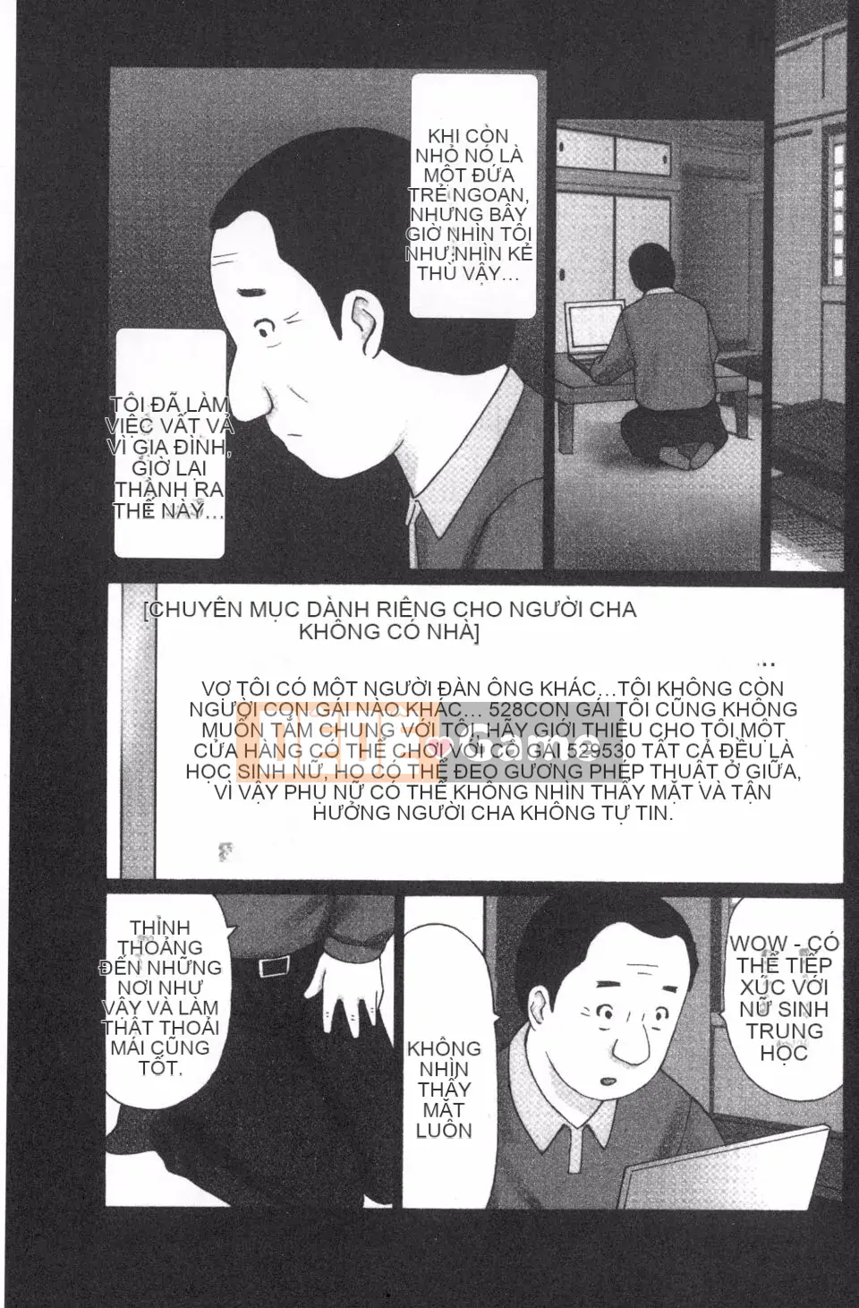 [Kurosugi Shinsaku] Người đàn ông đang ăn