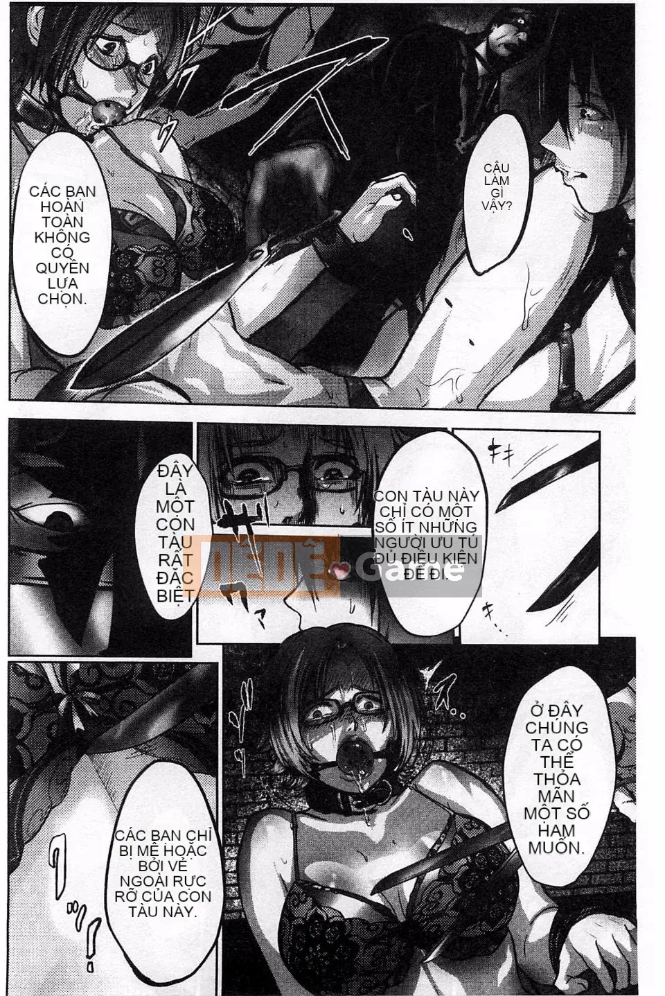 [Khoai môn hồng] Phụ nữ hy sinh hành khách Ingoku