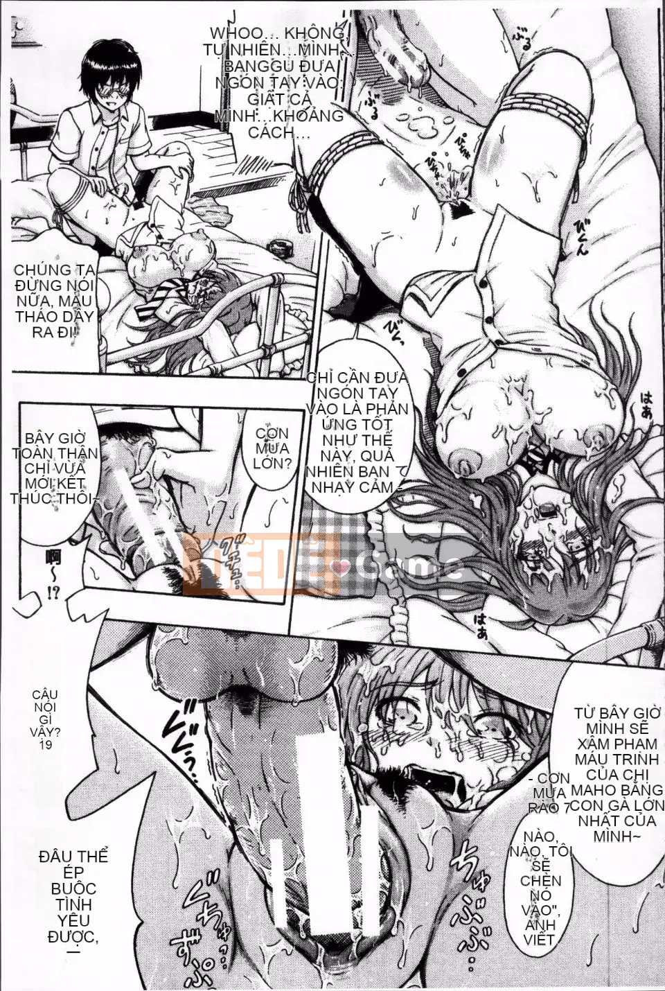 [Maekawa Hayato] Tôi yêu bạn, vì vậy bạn có thể làm tình với em gái mình, phải không?