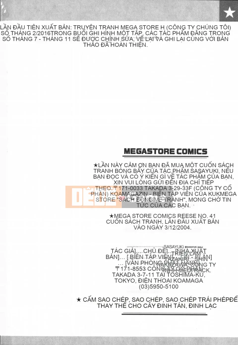 [SASAYUKI] Sách ảnh sách ánh kim