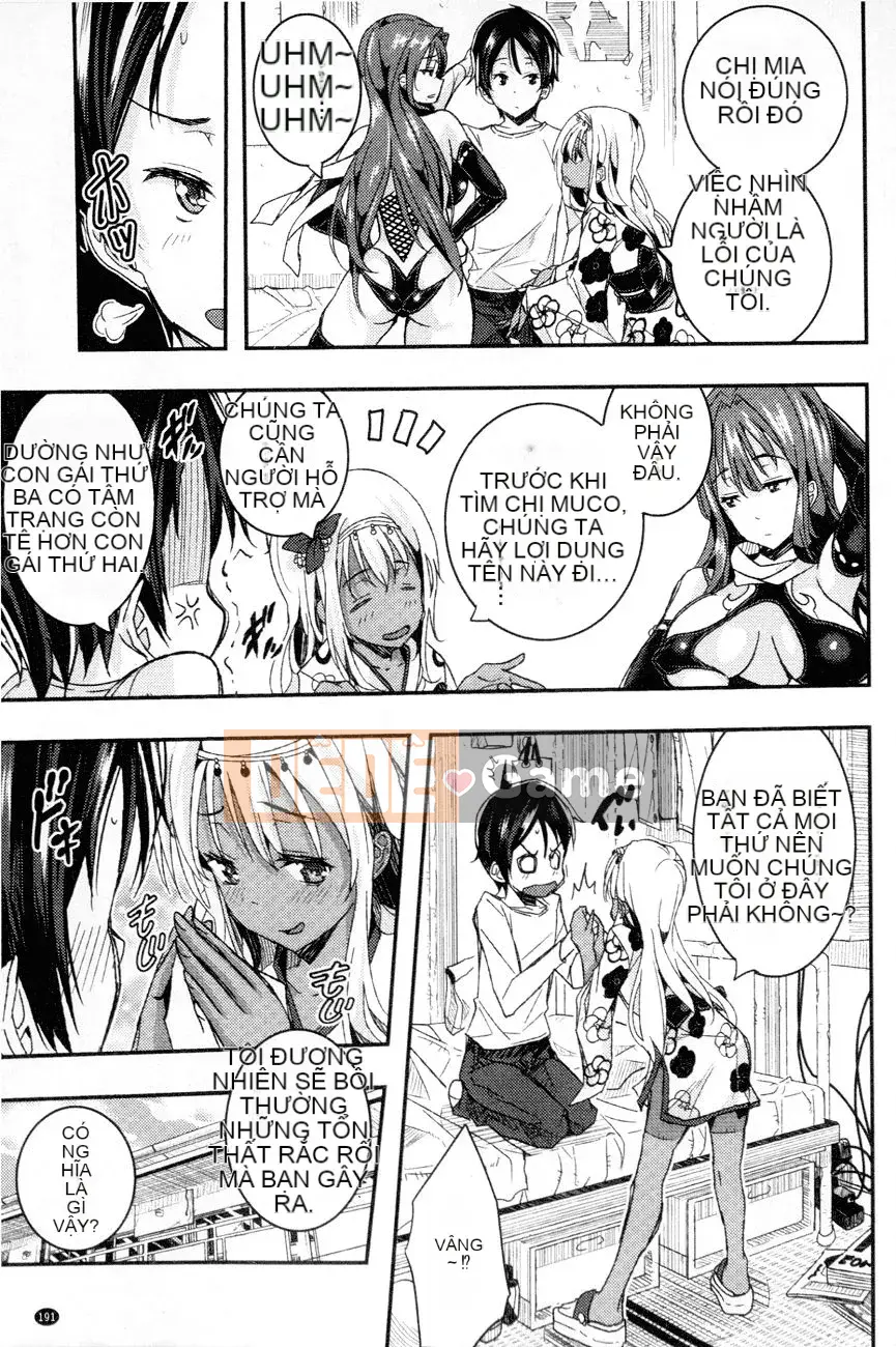 [Aino Chie] Hậu cung trong trận chiến