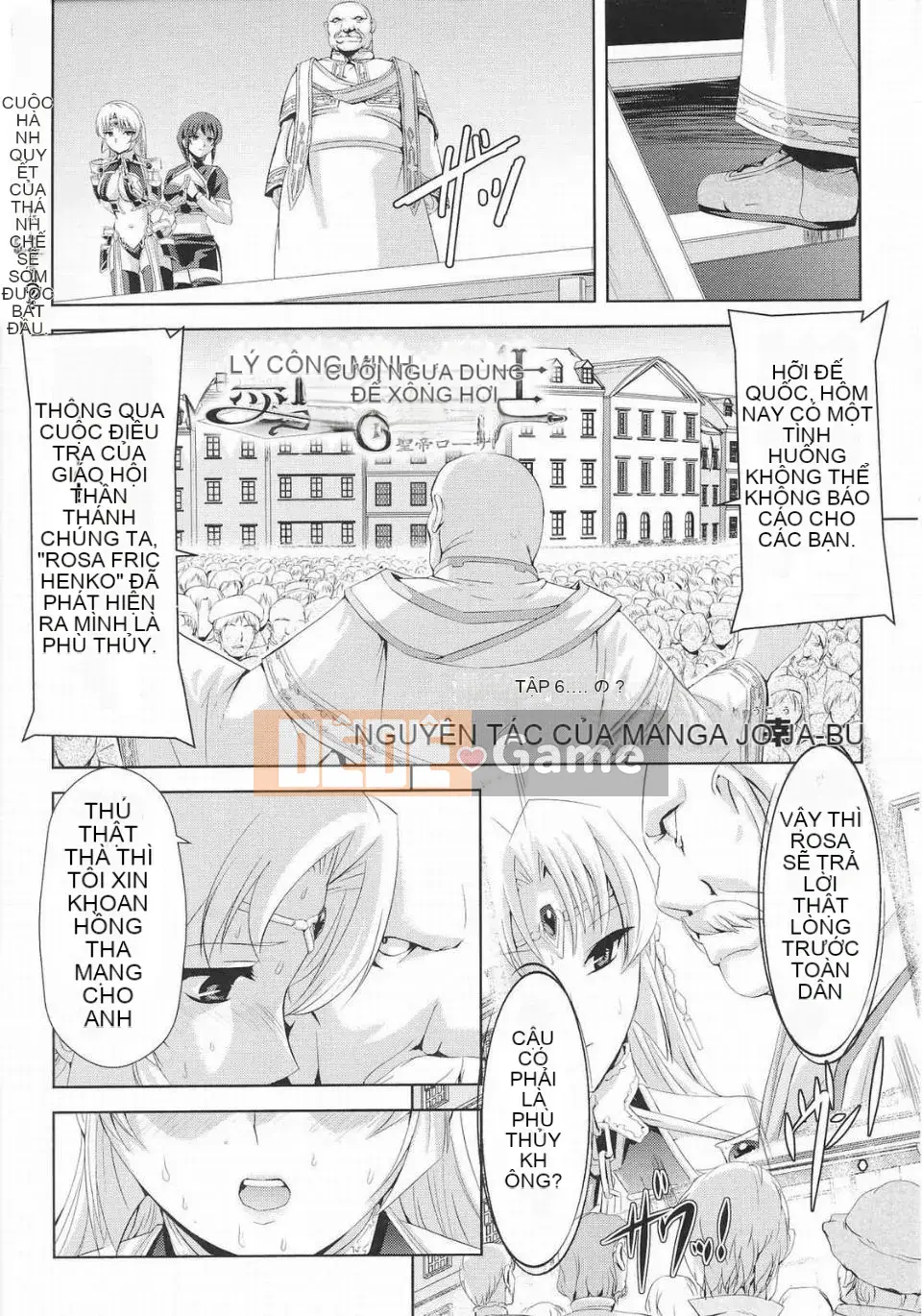 [Sukesaburo] Hiệp sĩ của Hoa hồng đen Thánh Hoàng Rosa