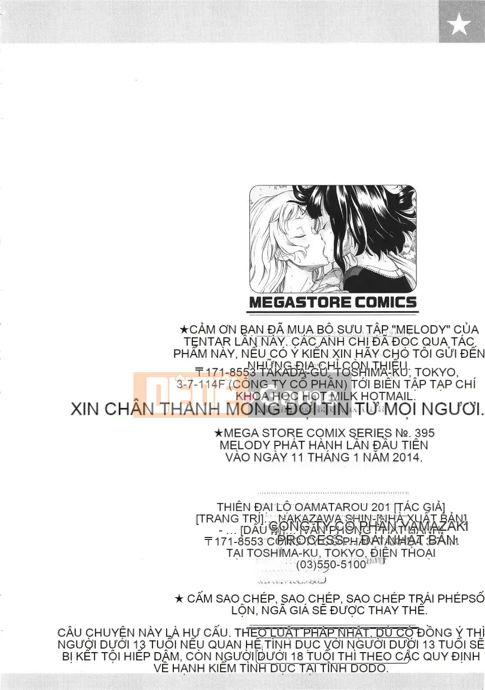 [Tentaro] Giai điệu + Tập sách 4P