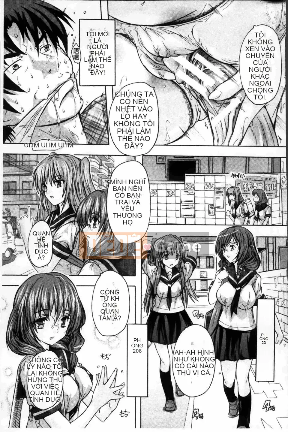 [Natsuka Qya] Đây là Kairakuso ~Mọi người thật dâm dục!~