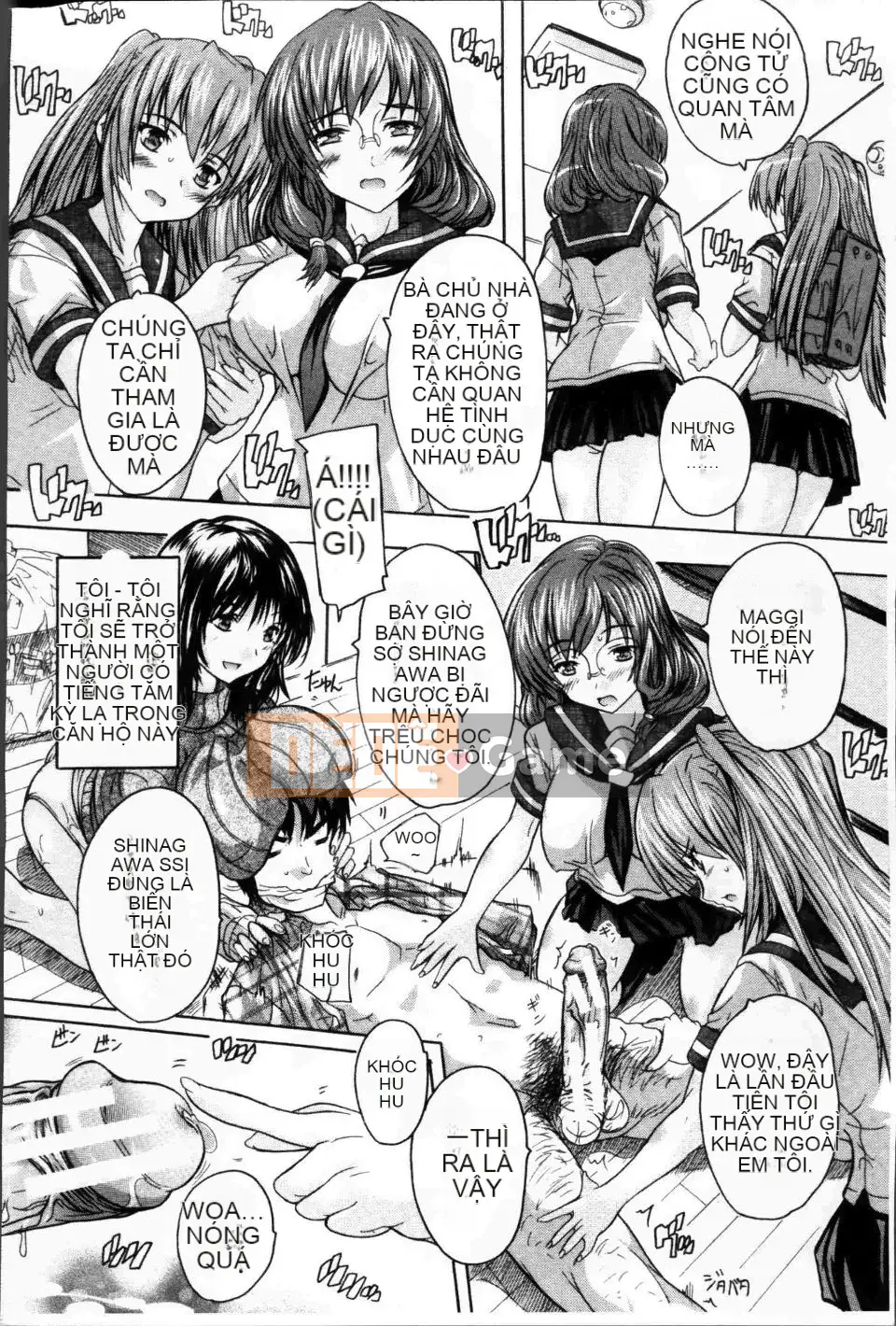 [Natsuka Qya] Đây là Kairakuso ~Mọi người thật dâm dục!~