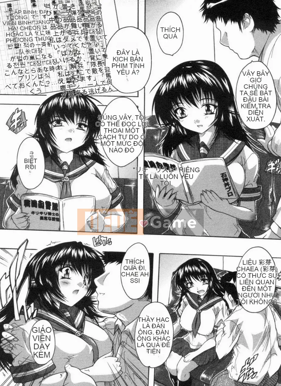 [Natsuka Qya] Gangbang nữ sinh