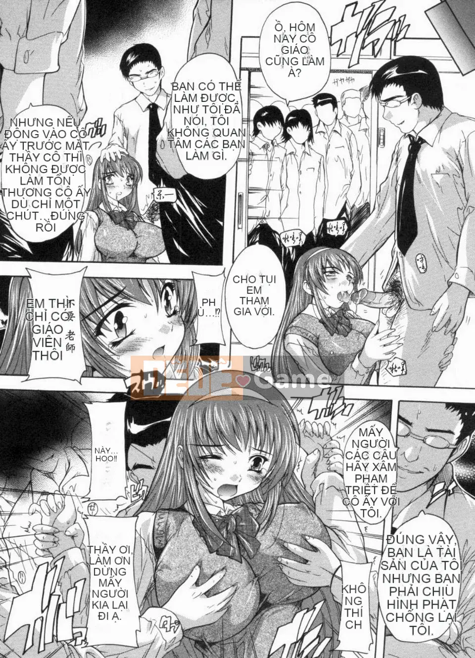 [Natsuka Qya] Gangbang nữ sinh