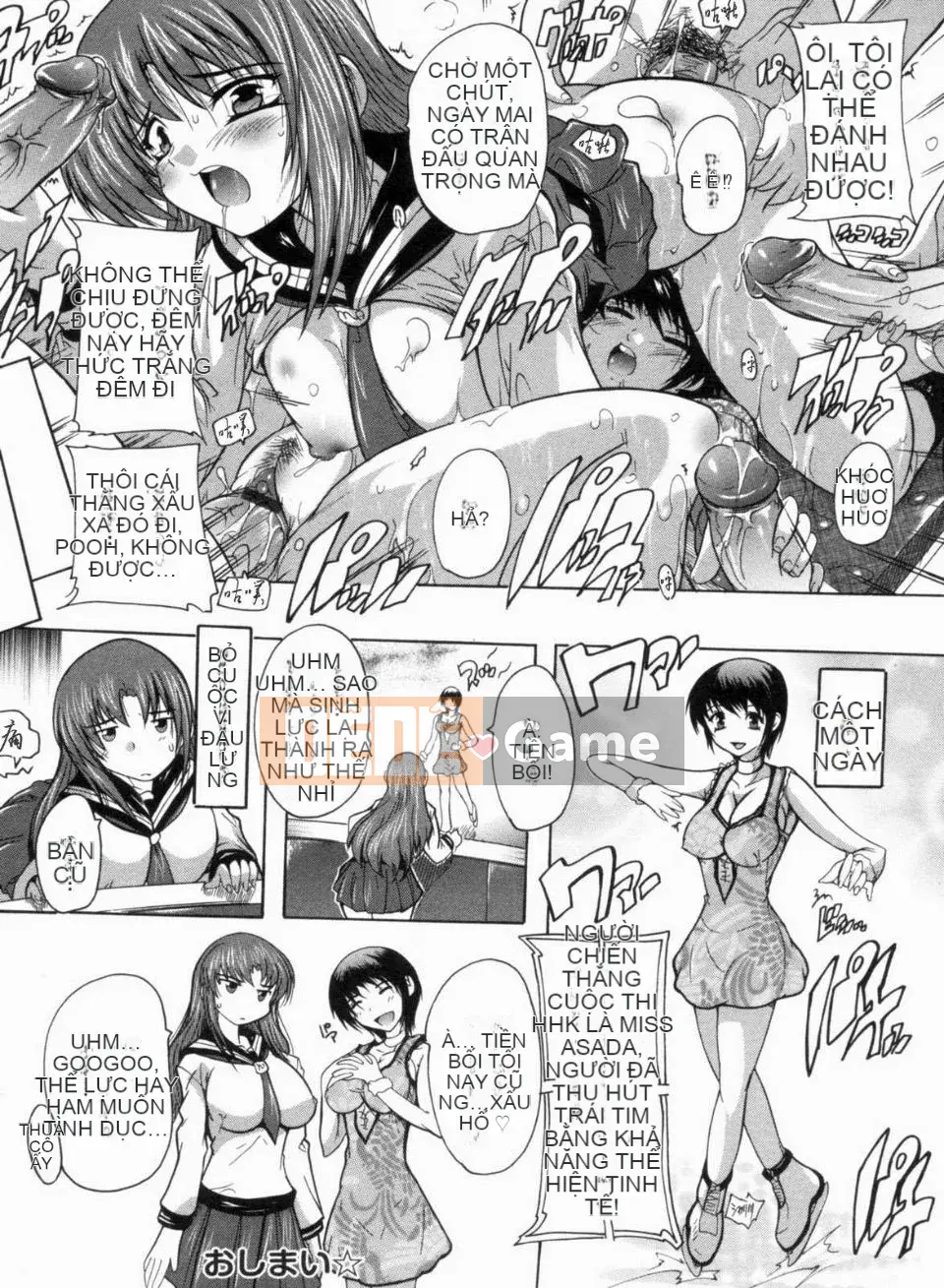 [Natsuka Qya] Gangbang nữ sinh