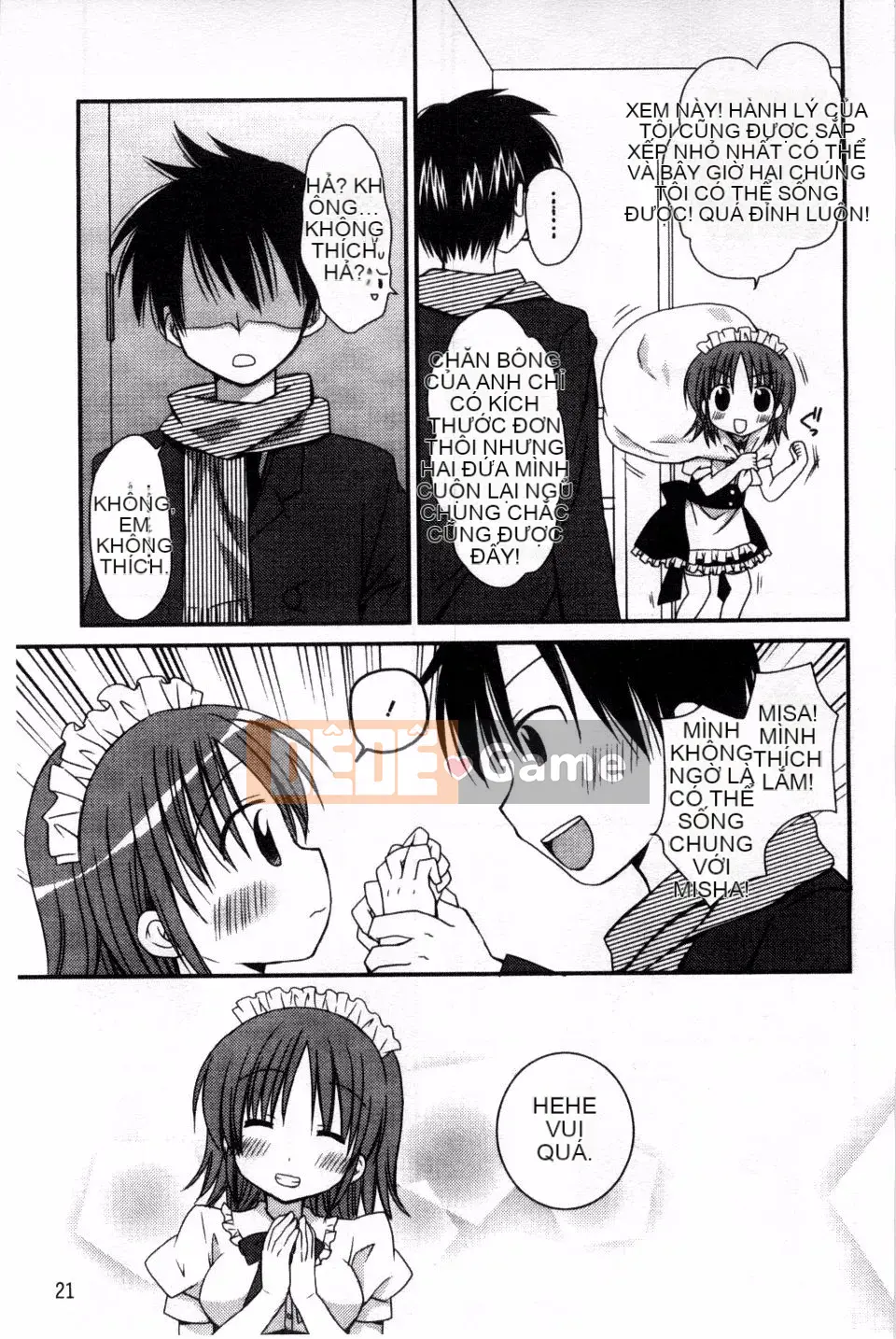 [Rico] Bạn gái tôi là một người giúp việc và một người vợ, và cô ấy làm mọi thứ!