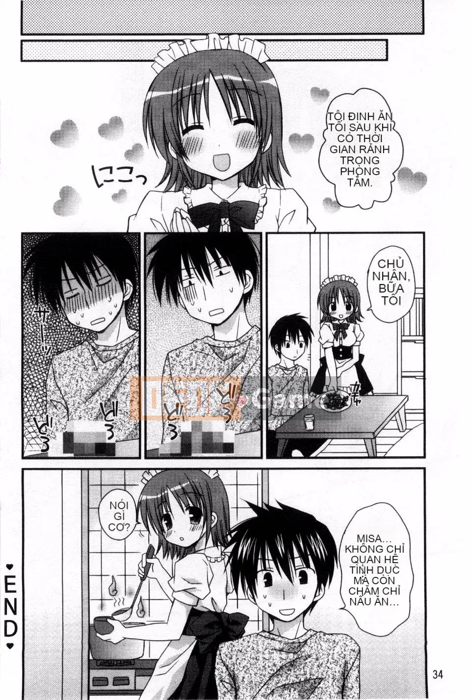 [Rico] Bạn gái tôi là một người giúp việc và một người vợ, và cô ấy làm mọi thứ!