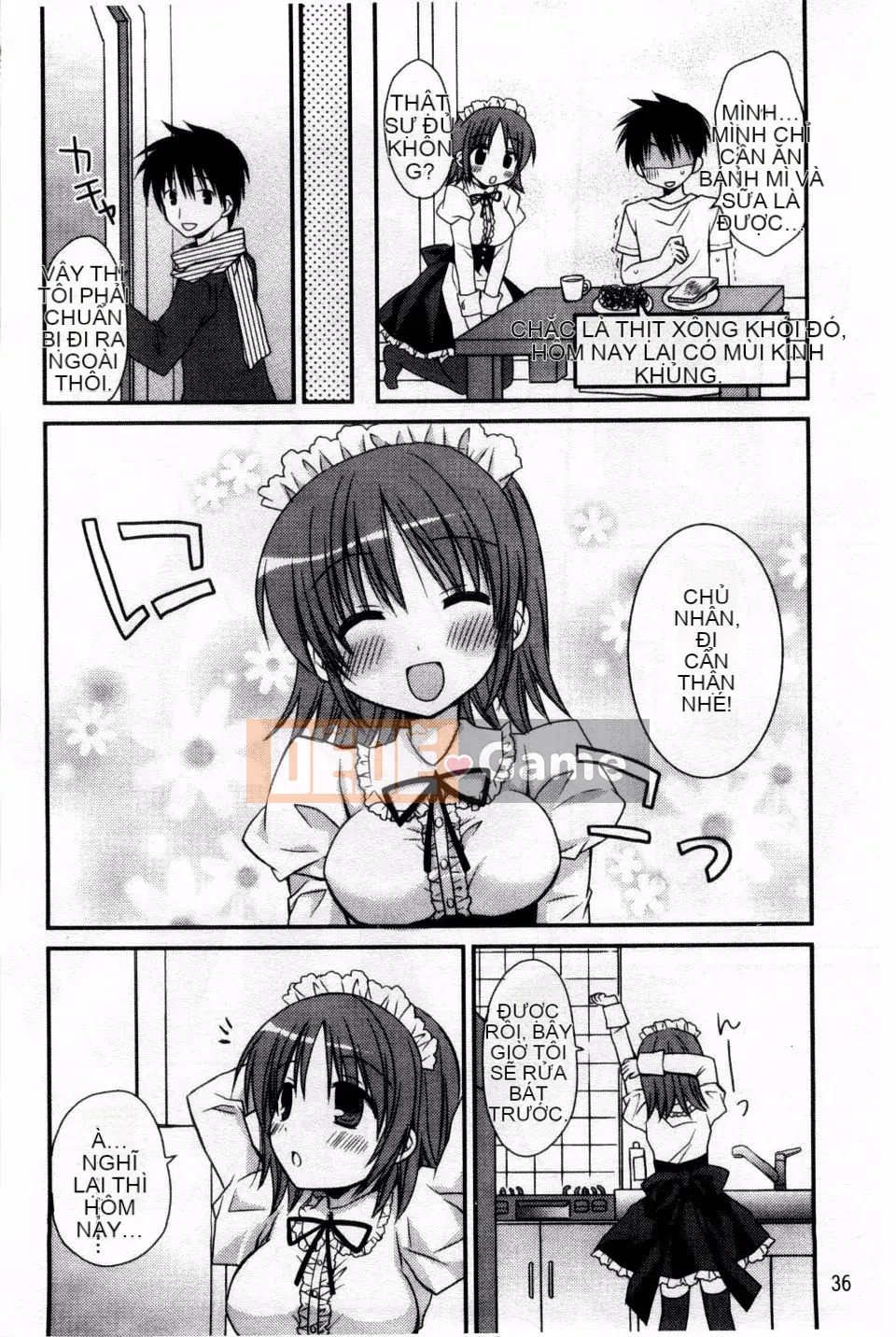 [Rico] Bạn gái tôi là một người giúp việc và một người vợ, và cô ấy làm mọi thứ!