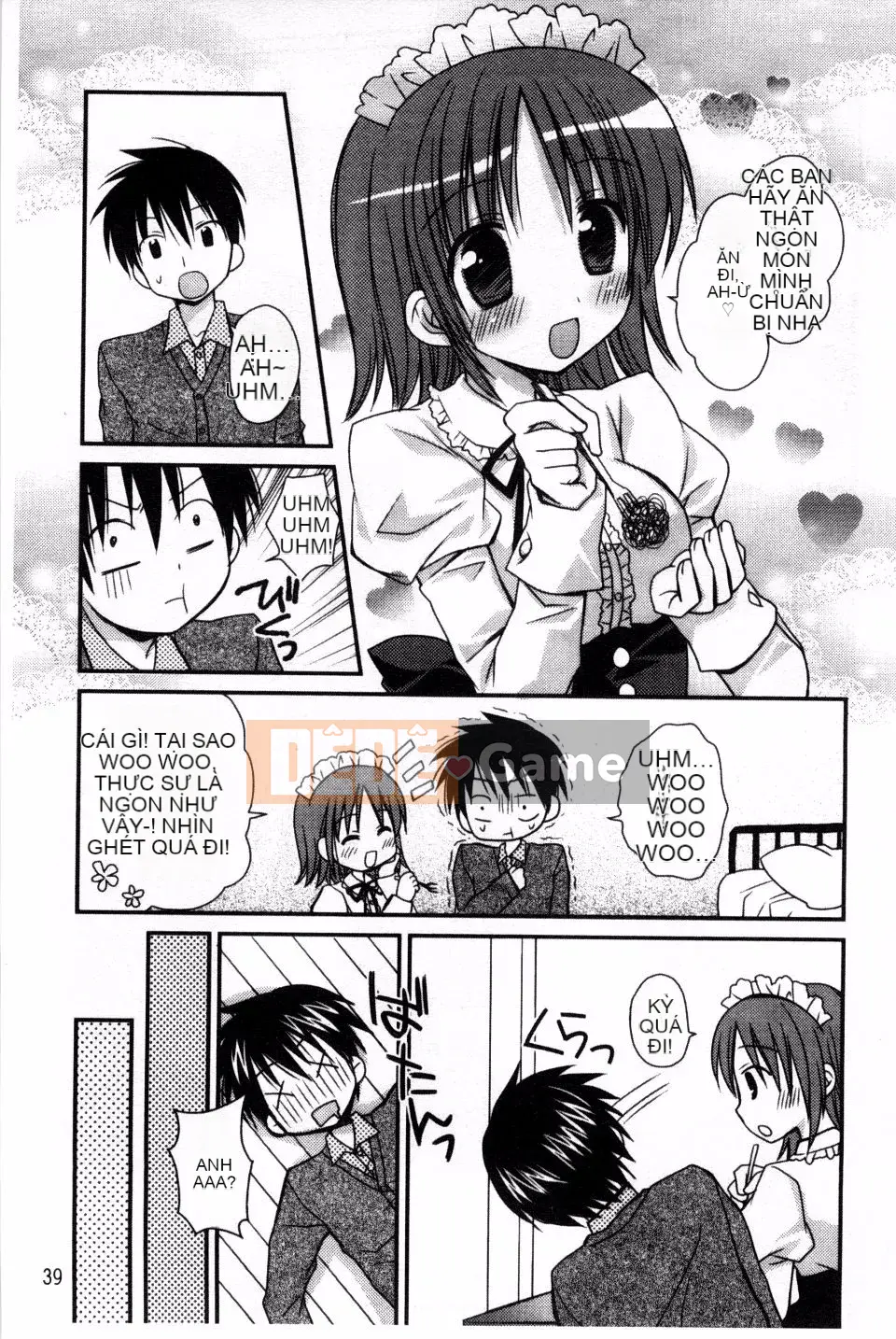 [Rico] Bạn gái tôi là một người giúp việc và một người vợ, và cô ấy làm mọi thứ!