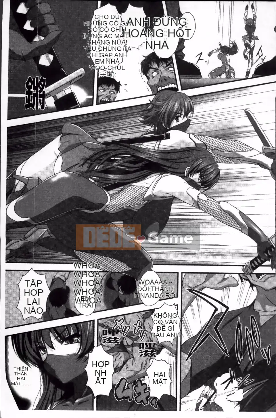 [Takahama Taro, Kyphosus] Taimanin Asagi Shameful Darkness Game THE COMIC