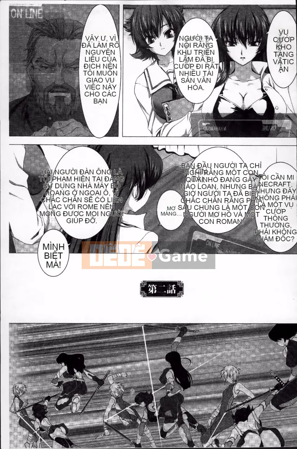 [Takahama Taro, Kyphosus] Taimanin Asagi Shameful Darkness Game THE COMIC