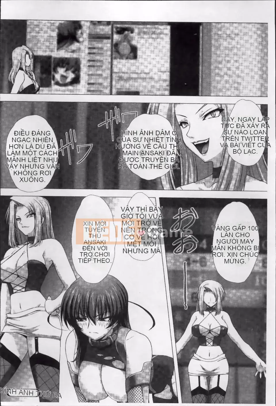 [Takahama Taro, Kyphosus] Taimanin Asagi Shameful Darkness Game THE COMIC