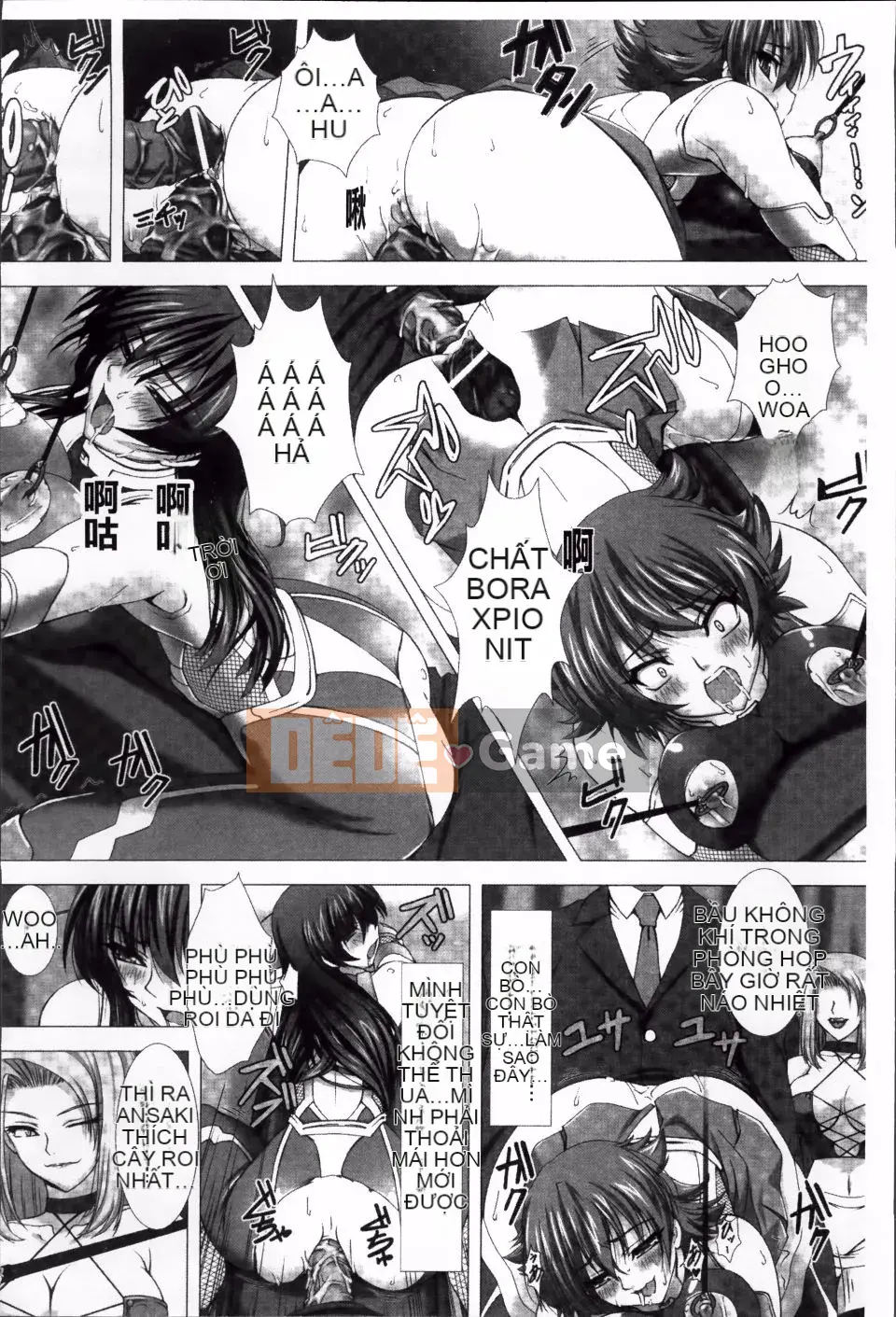 [Takahama Taro, Kyphosus] Taimanin Asagi Shameful Darkness Game THE COMIC