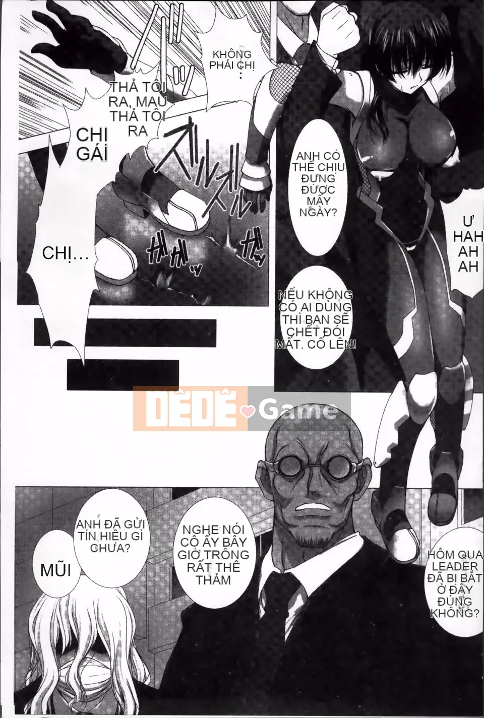 [Takahama Taro, Kyphosus] Taimanin Asagi Shameful Darkness Game THE COMIC