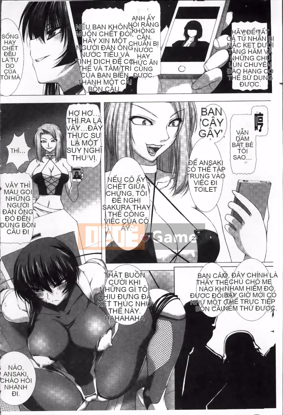 [Takahama Taro, Kyphosus] Taimanin Asagi Shameful Darkness Game THE COMIC