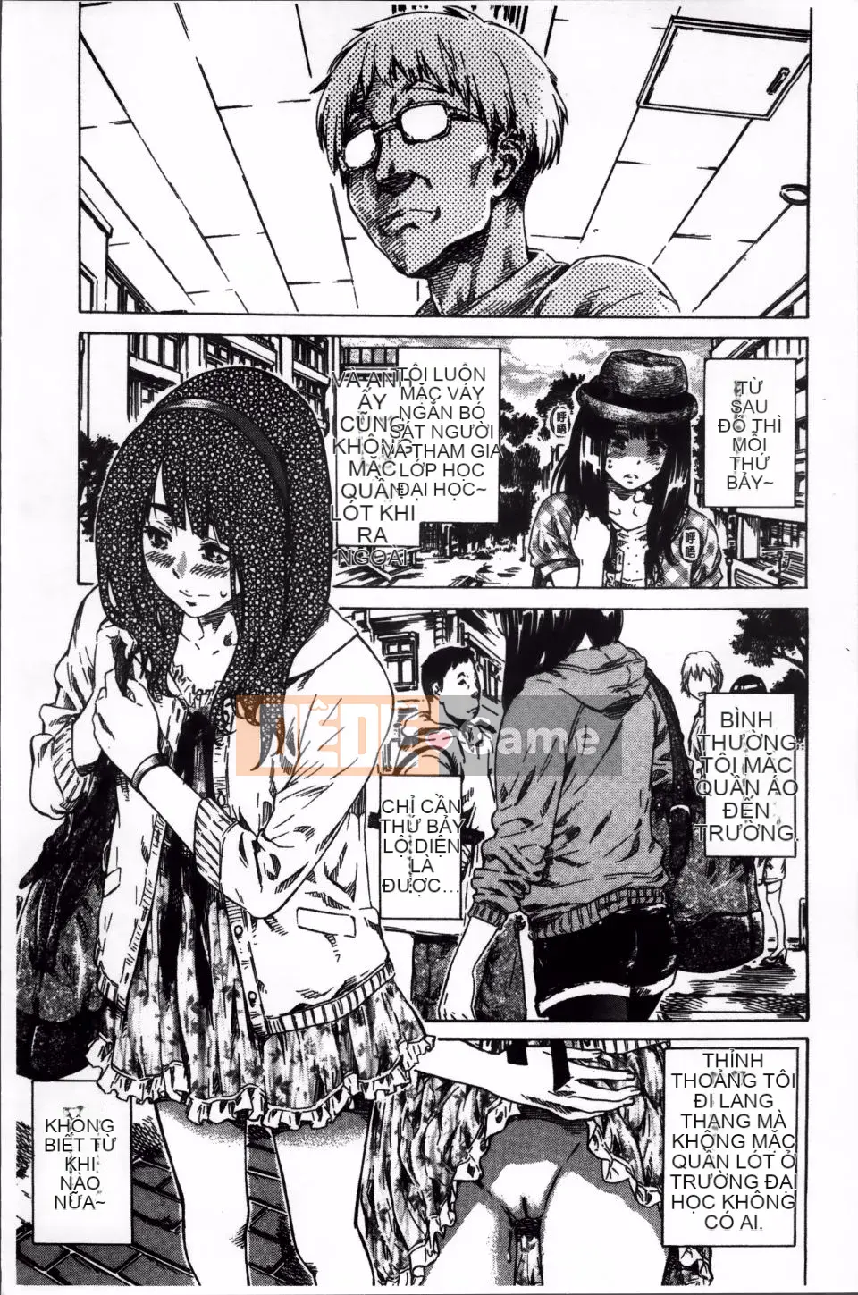 [MARUTA] Miki Kashiwazaki thử khỏa thân đi bộ ở nhiều nơi.