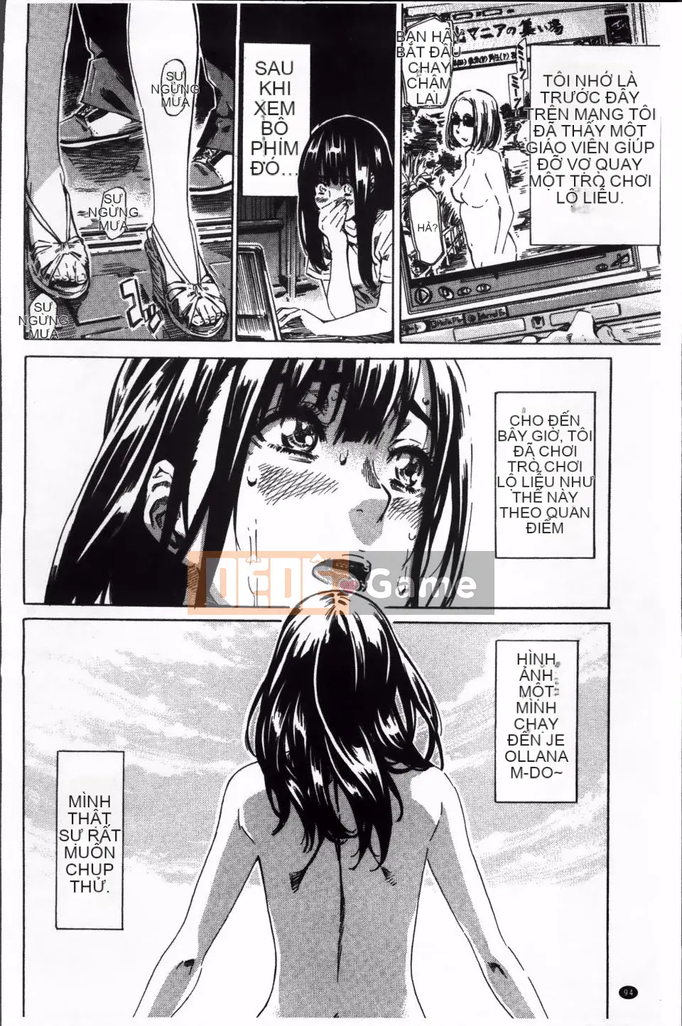 [MARUTA] Miki Kashiwazaki thử khỏa thân đi bộ ở nhiều nơi.