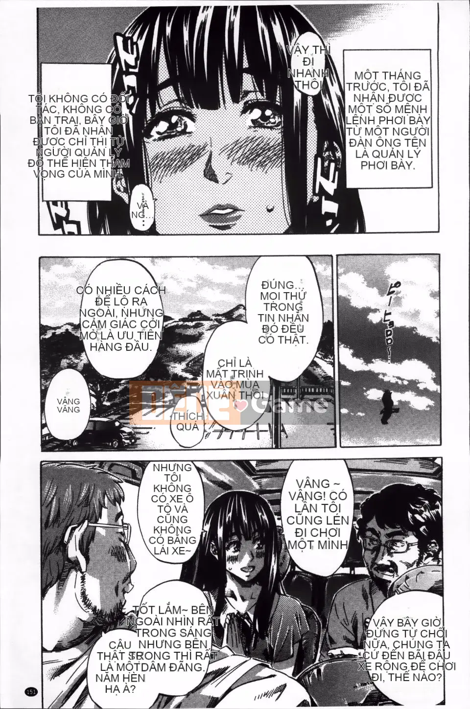 [MARUTA] Miki Kashiwazaki thử khỏa thân đi bộ ở nhiều nơi.