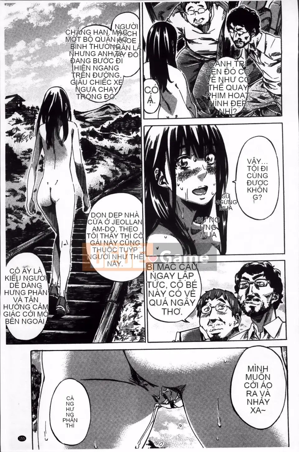 [MARUTA] Miki Kashiwazaki thử khỏa thân đi bộ ở nhiều nơi.