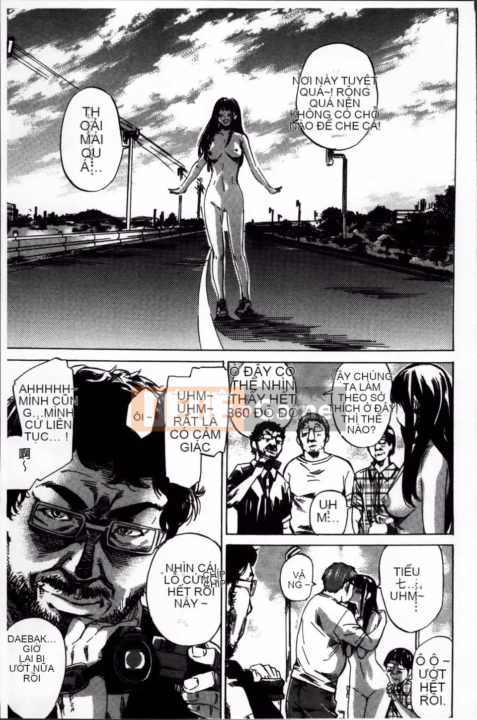 [MARUTA] Miki Kashiwazaki thử khỏa thân đi bộ ở nhiều nơi.