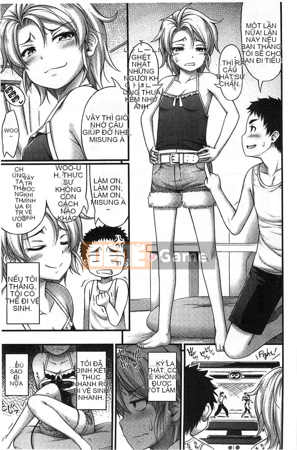 [Tiếng ồn] Sự phát triển của cô gái quần ngắn quá tốt