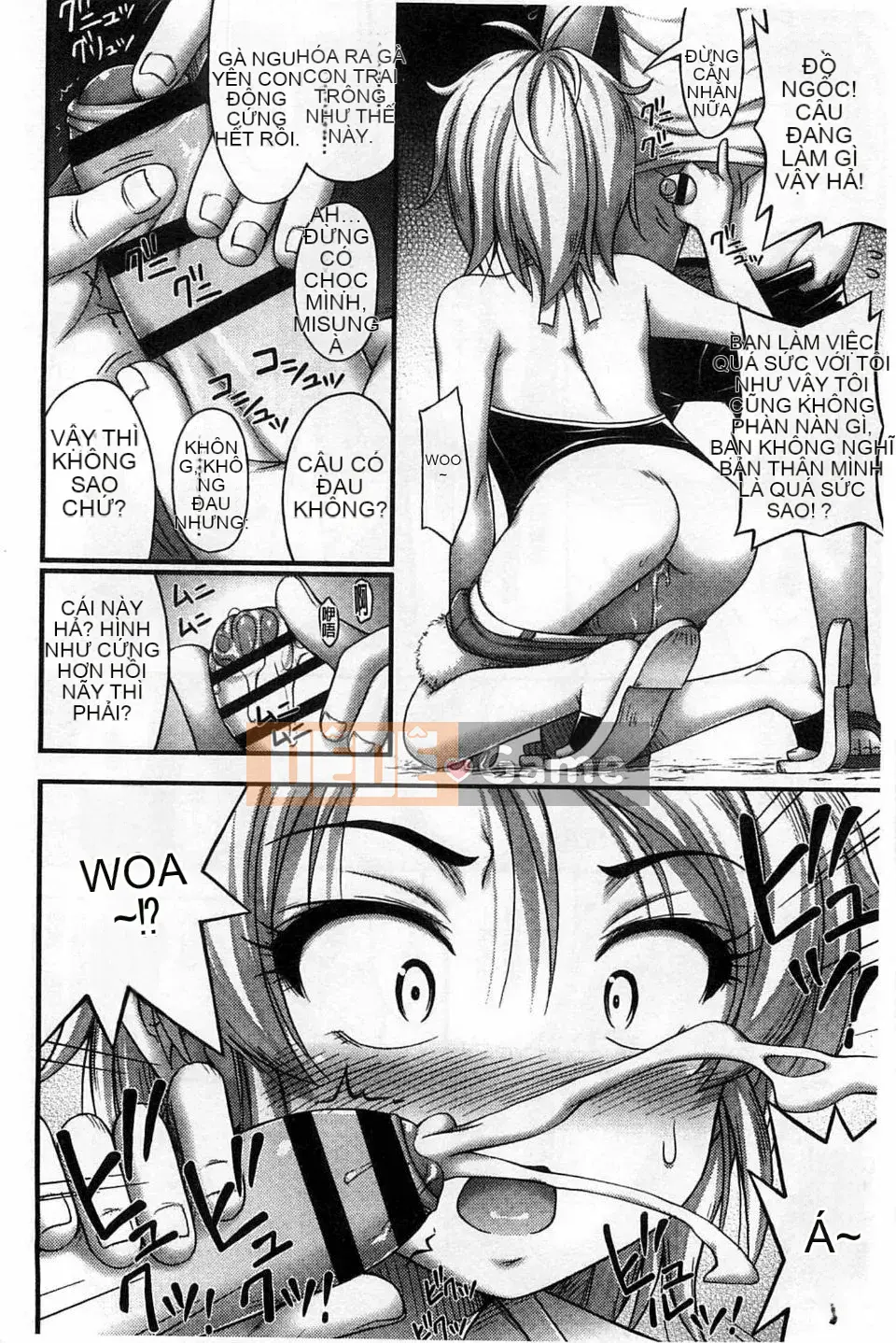 [Tiếng ồn] Sự phát triển của cô gái quần ngắn quá tốt