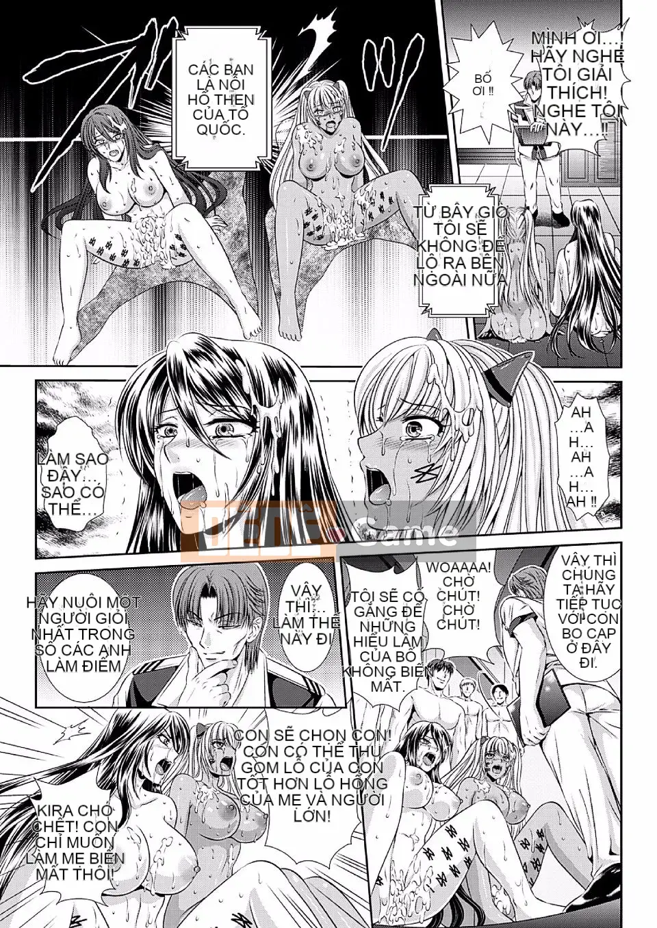 [Kusunoki Rin] Chiến hạm trong tù 3 ~Con đường tẩy não cát nóng~