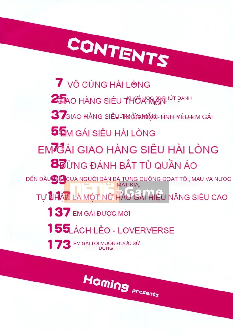 [Homing] Giao hàng siêu hài lòng [Tiếng Trung]