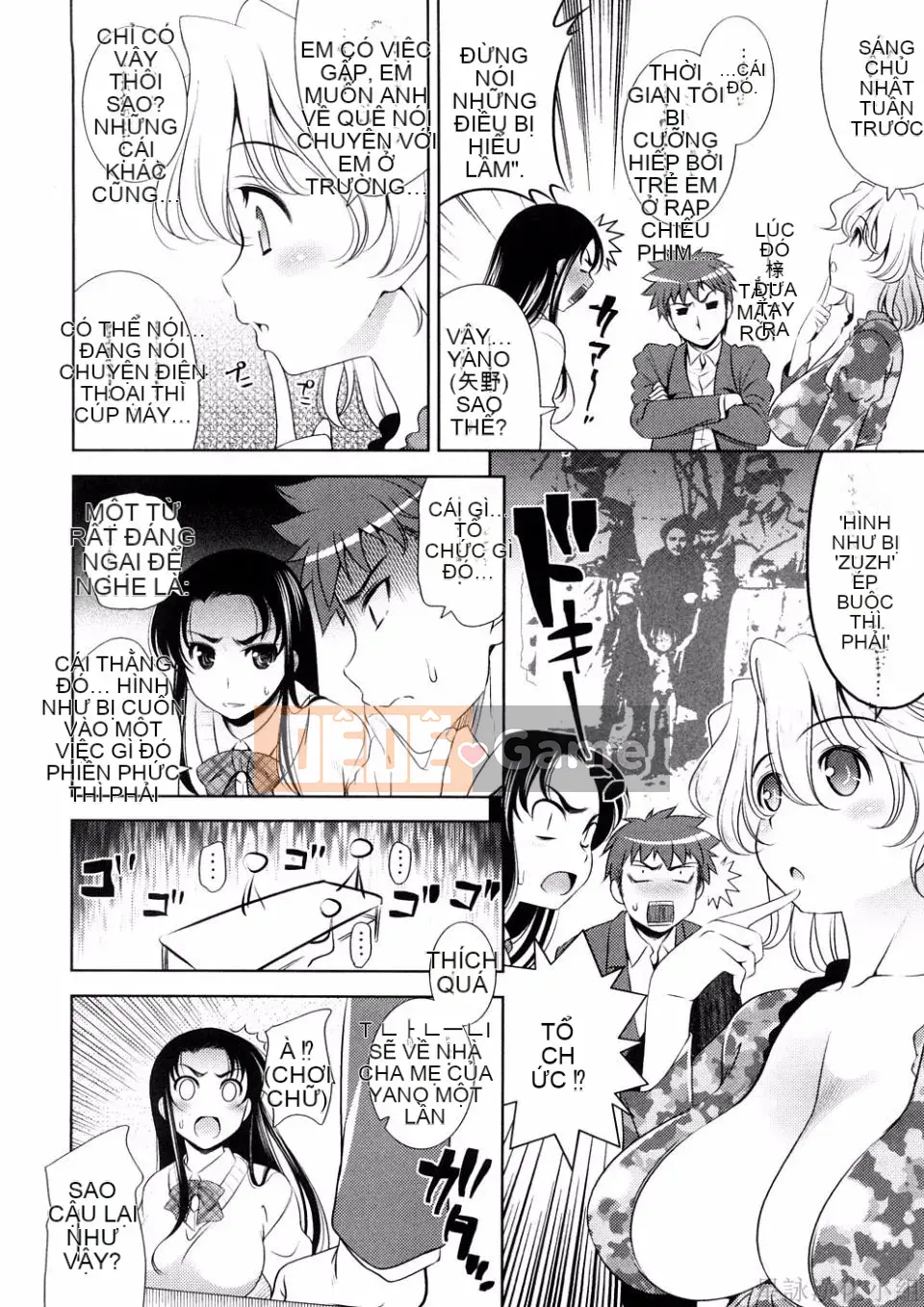 [Yasui Riosuke] BUST TO BUST -Chichi Hachi Chi ni- [ch] [Hoshiyomi]