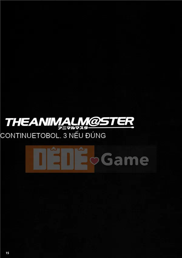 (Doujinshi) [Alice no Takarabako (Mizuryu Kei)] Bậc thầy động vật