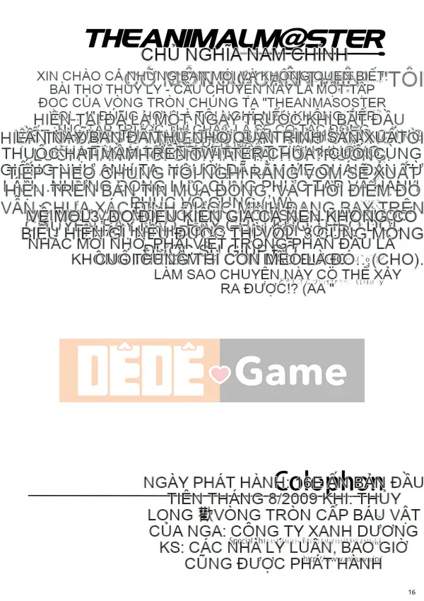 (Doujinshi) [Alice no Takarabako (Mizuryu Kei)] Bậc thầy động vật