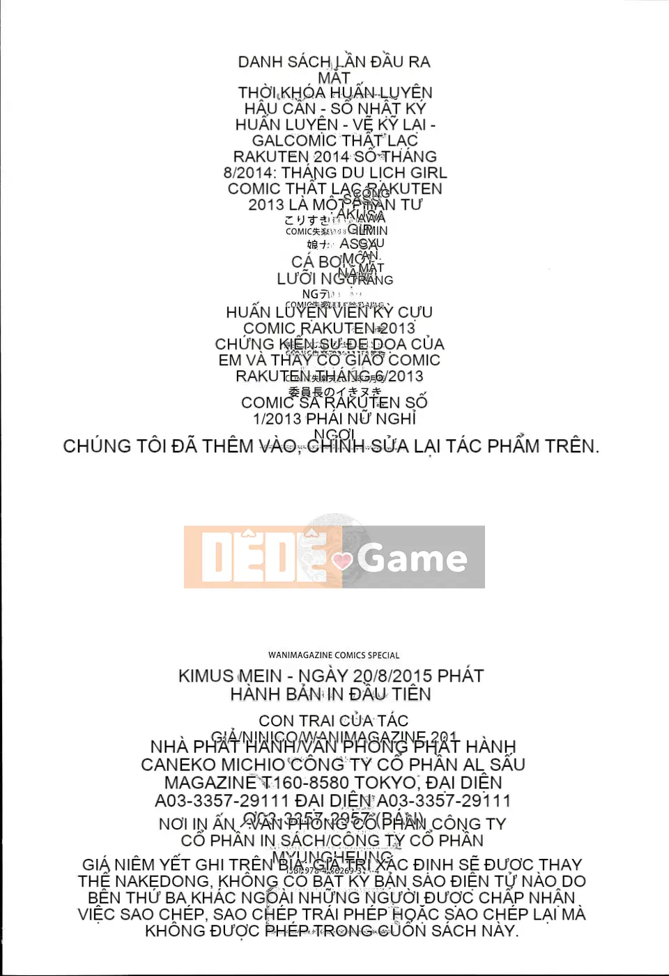 [Ninoko] Kimusume vô đạo đức