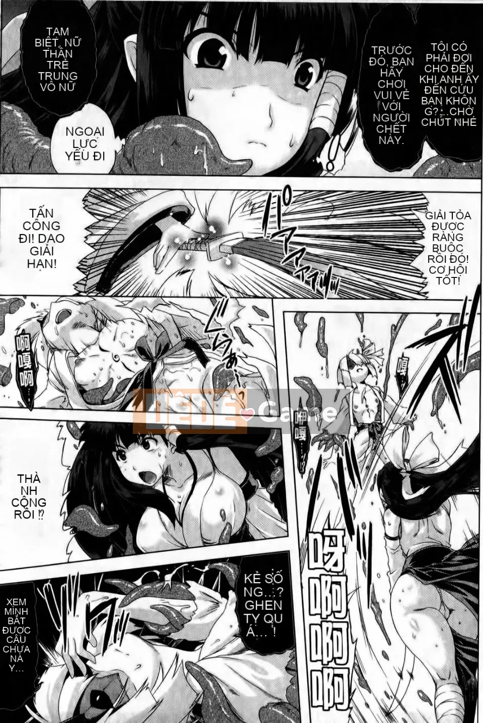 [CH][Tsugi Soragi]Tóc đen x Bạn gái ~Một con điếm Miko đẻ trứng có xúc tu trong NTR~