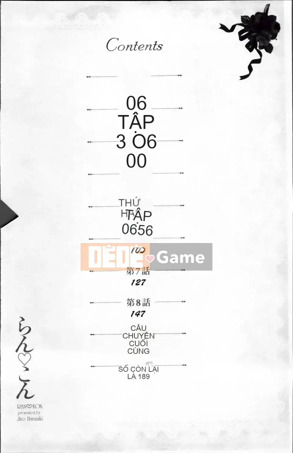 [Hanzaki Jiro] Ran♡Kon