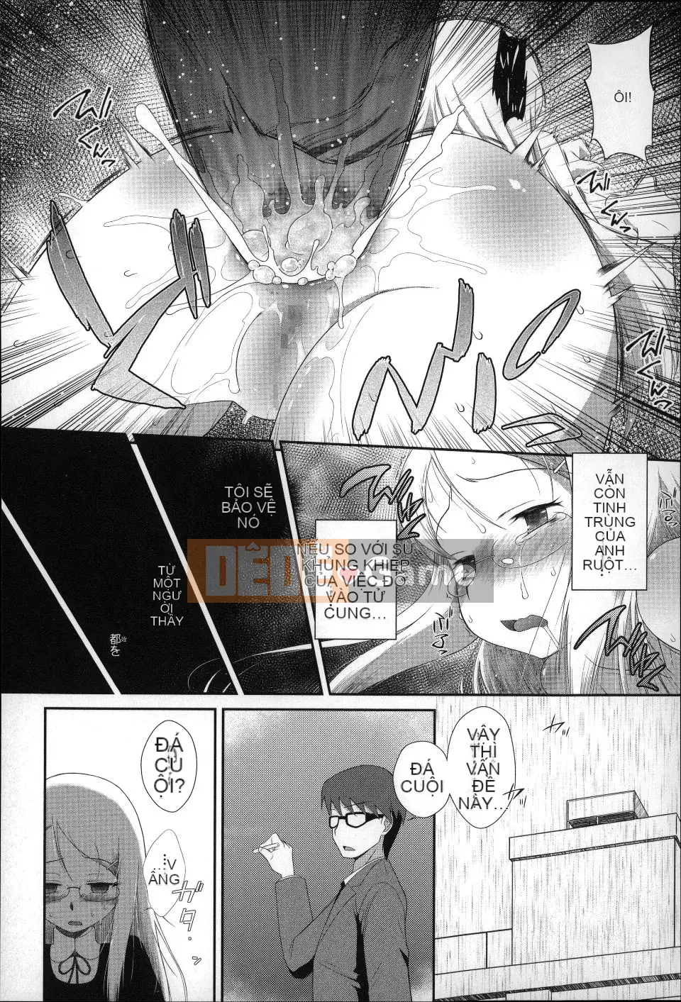 (Truyện tranh dành cho người lớn) [Dantetsu] Tôi không thể đợi cho đến khi tôi lớn!